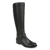 NATURALIZER JAYA WIDE CALF RIDING BOOT BLACK LTHR BLACK LEATHER WIDE CALF view