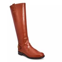 Women's Merina Knee High Riding Boot Cognac Wide view