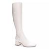 Dario Knee High Boot Cream view