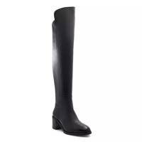 Aalinah Over The Knee Boot Black Leather view