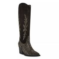 Apple Western Knee High Boot Black/Multi view