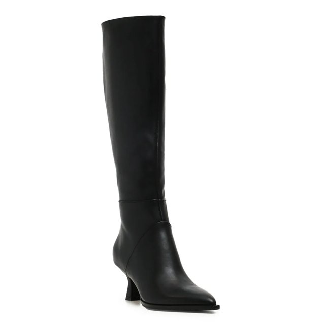 Bella Vita Women's Sasha Plus Tall Dress Boot - Wide Calf Riding Boot With Zipper