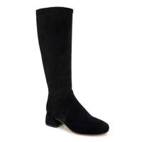 Women's Emily Stretch Boot BLACK SUEDE view