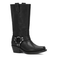 Women's Lorrie Harness Boot BLACK LEATHER view
