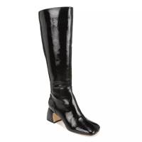 Olympia Knee High Boot BLACK/CRINKLE view