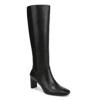 Women's Nona Wide Calf Extra Wide Width Knee High Dress Boot BLACK LEATHER view
