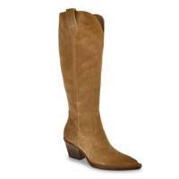Women's Ramsay Tall Suede Boot LIGHT BROWN SUEDE view