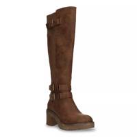 Stretch Knee High Boot Cognac view