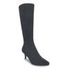 Women's Noland Kitten Heel tall Boot BLACK SYN 5 view