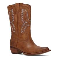 Women's Irlene Short Deco Stitch Boot CARAMEL view