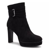 Onora Platform Ankle Bootie Black view