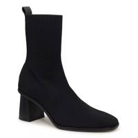 Alaya Knit Ankle Bootie Black view