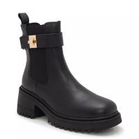 Women's Gates Chelsea Boot Black Leather view