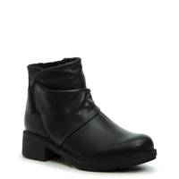 Women's Hearth Sofia Bootie BLACK LEATHER view