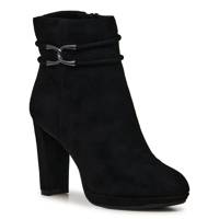 Women's Olida Suedy Stretch Bootie BLACK view