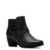 Women's Emily 2 Henley Bootie BLACK LEATHER view
