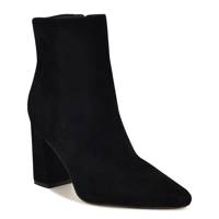 Women's Reraye Heeled Bootie BLACK SUEDE view