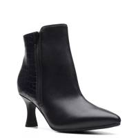 Women’s Kataleyna Glow Ankle Bootie BLACK WIDE LEATHER view