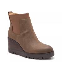 Women's Marleen Wedge Chelsea Boot Chocolate Brown view