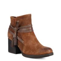Women's Amber Ankle Bootie TABACCO LEATHER view