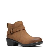 Women's Kynnzie Rise Bootie DARK TAN LEATHER view