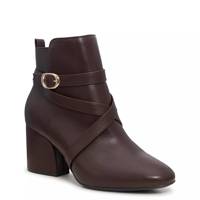 Flomis Ankle Bootie DEEP BROWN WIDE view