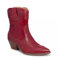 Izzie Western Boot RED LEATHER view
