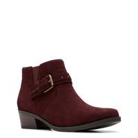 Women's Danyelle Wish Bootie MERLOT SUEDE view