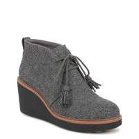 Aurora Wedge Bootie Charcoal view