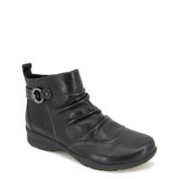 Women's Angie Waterproof Bootie BLACK LEATHER view