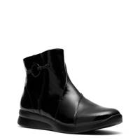 Women's Ellowyn Deva Bootie BLACK CRINKLE PATENT view