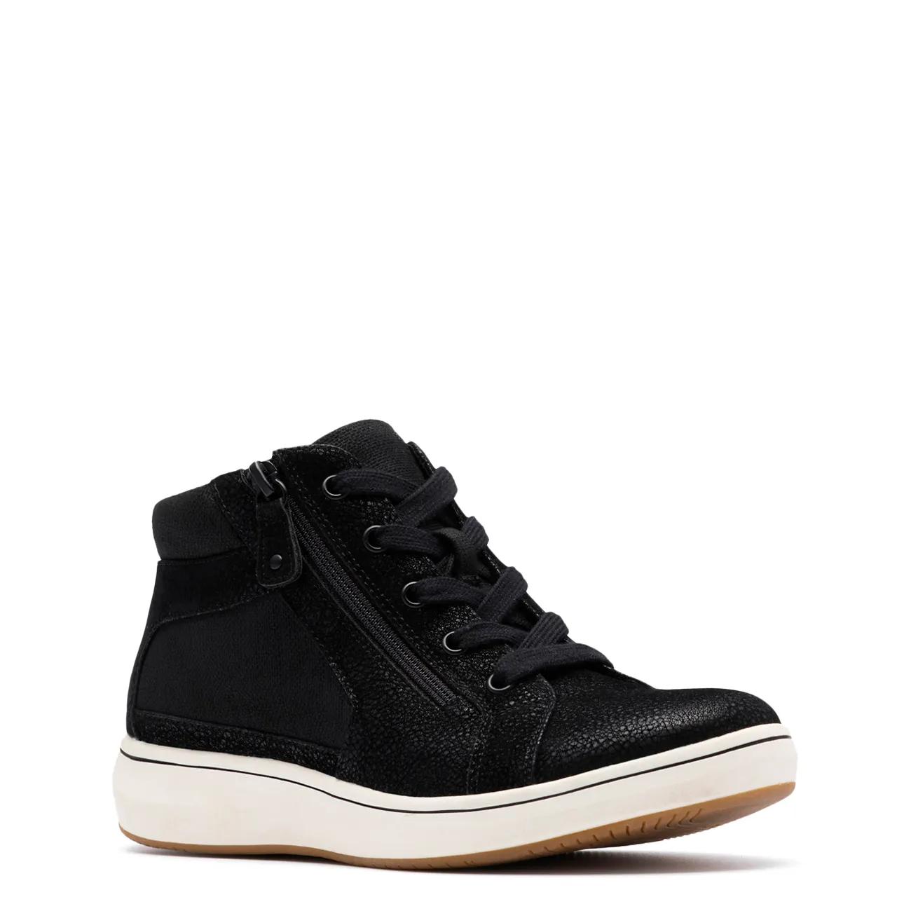 Clarks Women's Breezesky Rae Sneaker Boot In Black