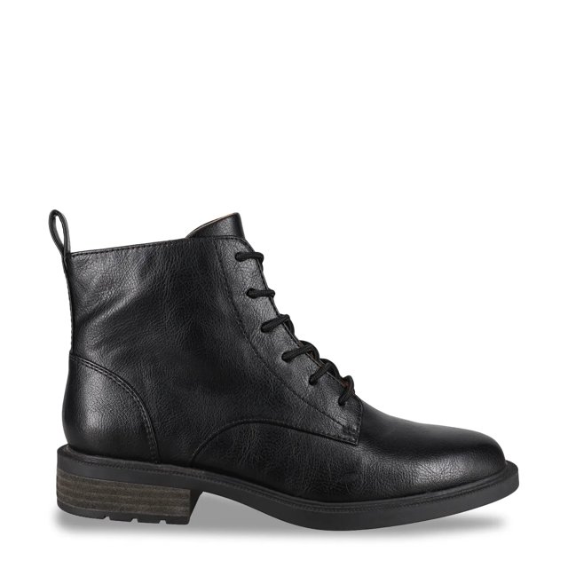 (取寄) レディース ビンディ EuroSoft women Bindi Black Eurosoft Women's Bindi Lace Up Boot | The Shoe Co.