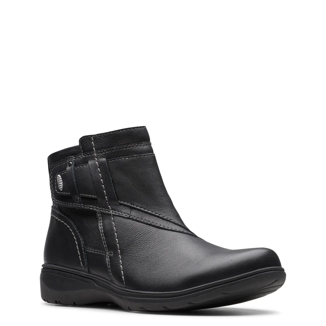 Bottillons En Cuir Noir Avec Haut Havisham Pour Femme | Clarks