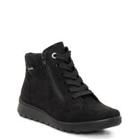 Women's Thistle Wide Width Bootie BLACK SUEDE view