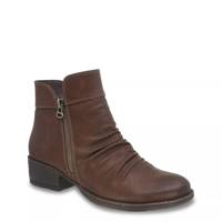 Women's Jennifer Ruched Bootie Brown view
