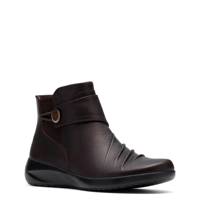 Women's Kaetlyn Sara Bootie CHOCOLATE LEATHER view