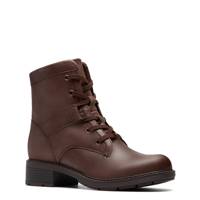 Women's Hearth Parker Wide Width Boot BROWN LEATHER  view