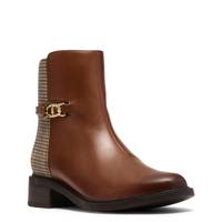 Women's Maye Kaylie Bootie BRITISH TAN COMBI LEATHER WIDE view