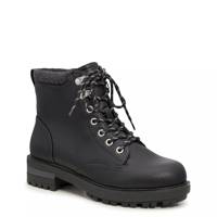 Tarwin Combat Boot Black/Silver view