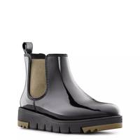 Firenze Chelsea Waterproof Rain Boot Black view