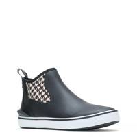 Rain Waterproof Rubber Boot Black/Houndstooth view