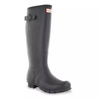 Women's Original Tall Waterproof Rubber Rain Boot Black view