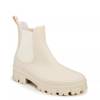 Short Waterproof Rain Boot Beige Matte view