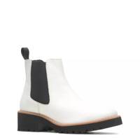 Amelia Chelsea Winter Boot White Leather view