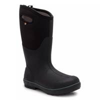 Women's Waterproof Classic Wide Calf Winter Boot Black view