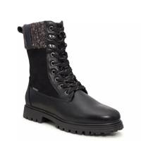 Women's Ice Grip Clip Waterproof Winter Boot Black view