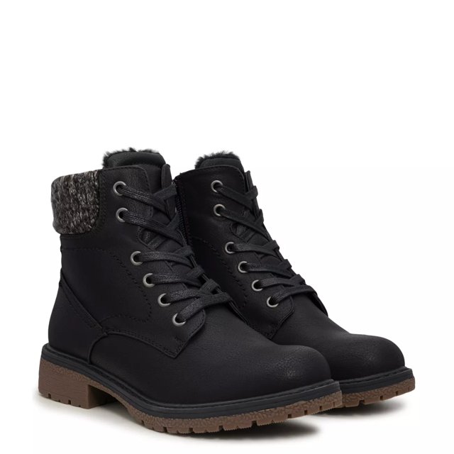 Elements Women's Erika Waterproof Winter Combat Bootie | The Shoe Co.