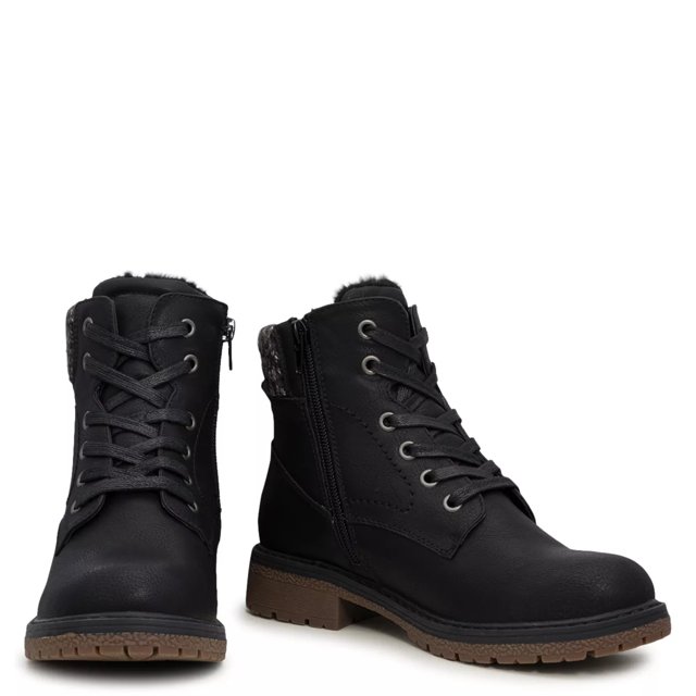 Elements Women's Erika Waterproof Winter Combat Bootie | DSW Canada