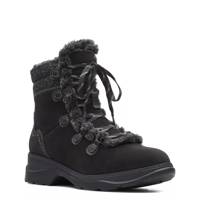 Women's Aveleigh Edge Waterproof Winter Boot Black Suede view